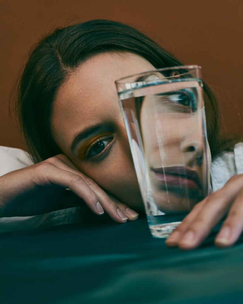 Girl with Glass
